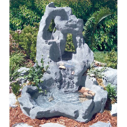 Switchback with Pond Waterfall Fountain from China